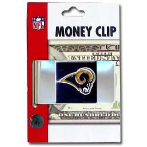  St. Louis Rams Large Money Clip/Card Holder   NFL Football 
