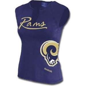  St. Louis Rams Juniors Sleeveless Fashion Tee Sports 