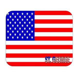  US Flag   St. George, Utah (UT) Mouse Pad 