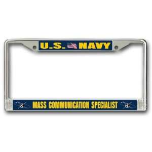 US Navy Mass Communication Specialist License Plate Frame 