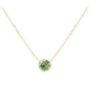   Peridot Solitaire Necklace (1.10 cts.tw.) Evyatar Rabbani Jewelry