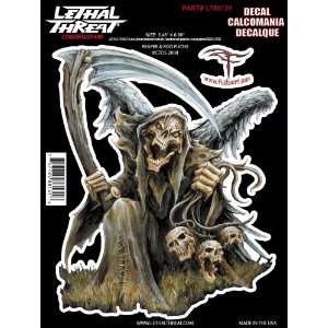    Lethal Threat Reaper by Rod Fuchs Decal LT88131 Automotive