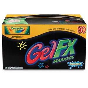  Crayola GelFX (Gel Effects) Markers   Gel Effects Markers 