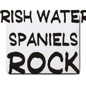  Irish Water Dogs Rock Mousepad