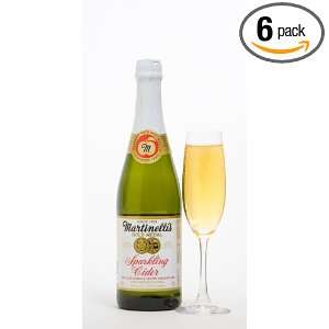 Martinellis Sparkling Cider (6/25.4 oz) Grocery & Gourmet Food