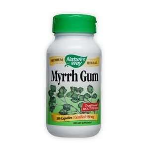  Myrrh 550 mg 100 Capsules   Natures Way Health 