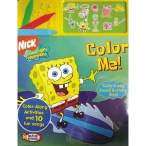  Nickelodeon Spongebob Squarepants Color Me Color Along 
