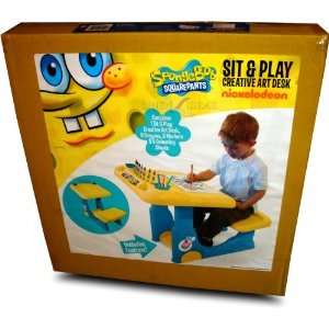  Spongebob Squarepants Sit and Play Colouring Table 