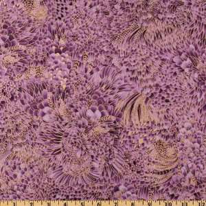  44 Wide Imperial Fusions Kyoto Plumes & Mums Purple 