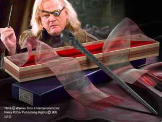Harry Potter Mad Eye Moody Wand & Ollivanders Box New  