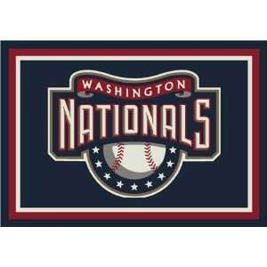MLB Team Spirt Rug   Washington Nationals  Sports 