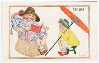 Sowerby Postcard The Children’s Day~Girls Reading  