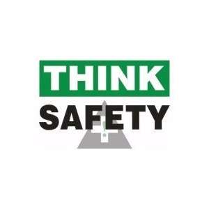    THINK SAFETY 23 x 33 Changeable Sign Floor Mat