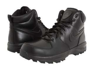 NIKE ACG MANOA LEATHER MENS WATER RESISTANT BOOTS BLACK 454350 003 