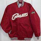 XL CLEVELAND CAVALIERS WINTER JACKET WITH DETACHABLE HOOD  
