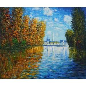  Monet Paintings Autumn at Argenteuil