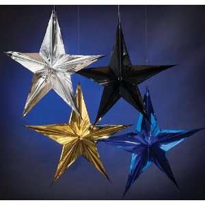  Sparkling 16 Inches Hanging Stars Blue Toys & Games