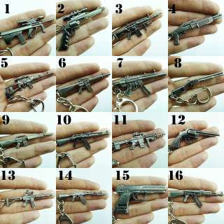 CHOOSE ANY 1 NUMBER ANIMATION GAME GUN FIREARM TOY HOT WEAPON METAL 