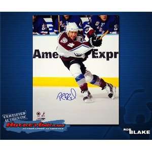 Robert Blake Colorado Avalanche Autographed/Hand Signed 