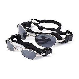  Doggles K9 Optix Dog Sunglasses Silver Frame / Smoke Lens 