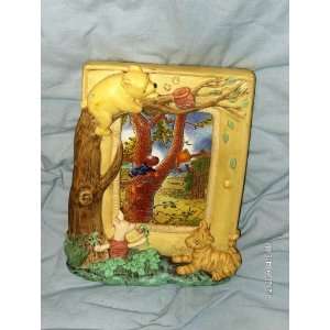  Pooh with Tree Frame