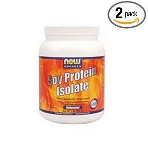  NOW Foods Soy Protein Isolate, 1.2 Pounds (Pack of 2 