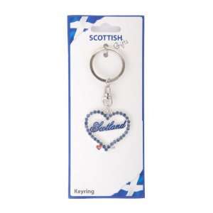  Scotland Heart Keyring scottish souvenir Toys & Games