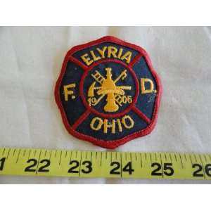  Elyria Fire Department in Ohio Patch 