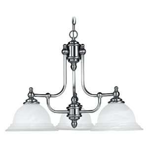  Nickel Southfield Mid Sized Chandelier from the Southfield Collection