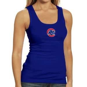    Chicago Cubs Ladies Royal Blue Genesis Tank Top