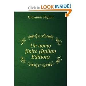 Un uomo finito (Italian Edition) and over one million other books are 