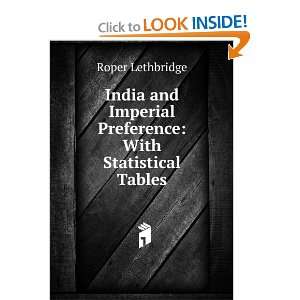    With Statistical Tables Roper Lethbridge  Books