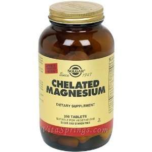 Chelated Magnesium 250 Tabs 3 Pack