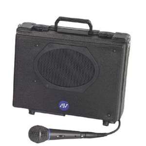  AMPLIVOX SOUND SYSTEMS S222 Portable PA System,H 11 In x W 