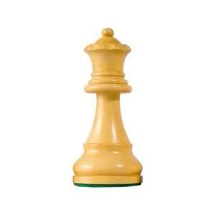  Classic   Queen 3 1/4 Wood Replacement Chess Piece 
