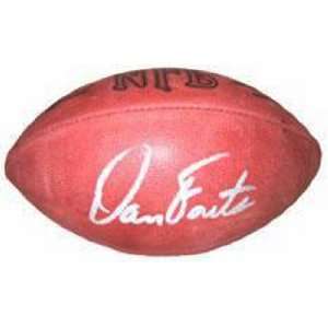    Dan Fouts signed Official NFL Rozelle Football Sports Collectibles