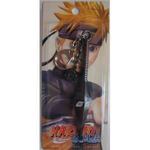  4.25 Naruto Shippuden Cosplay Metal Sword Blade Key Chain 