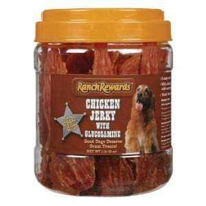  Ranch Rewards Chicken Jerky w/ Glucosamine 4oz Pet 