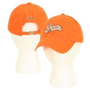 Chicago Bears Varsity Adjustable Slouch Fit Baseball Hat   Orange
