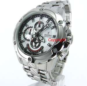 FESTINA MEN WATCH CHRONOGRAPH SOLID STAINLESS STEEL F16525/1  