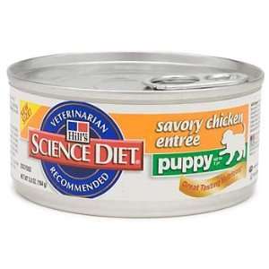  Hills Science Diet Savory Chicken Canned Puppy Food Pet 