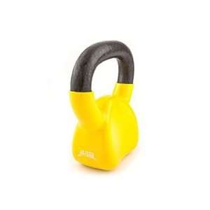  10lb Contour Kettlebell with DVD by GoFit   YELLOW Sports 