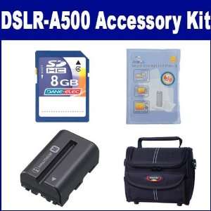  Sony DSLR A500 Digital Camera Accessory Kit includes 