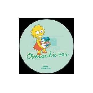  Simpsons Overachiever Button SB3343 Toys & Games