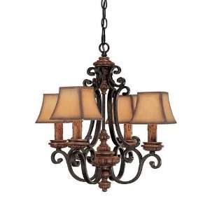  Capital Lighting Chandeliers 3964 4 Light Chandelier Iron 