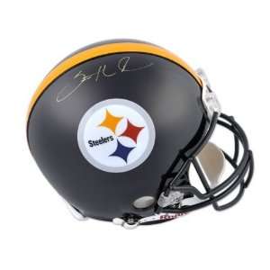 Santonio Holmes Pittsburgh Steelers Autographed Pro Line Helmet 