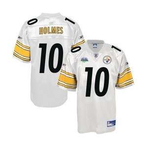  Reebok Pittsburgh Steelers #10 Santonio Holmes Super Bowl 