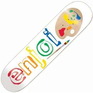  Enjoi Color Palette Skateboard Deck   7.5 Sports 