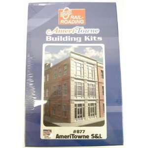    OGR 877 Ameritowne Savings & Loan Building Kit Toys & Games