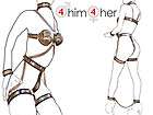 Luxury Stainless Steel Female Chastity Belt and Bra items in 